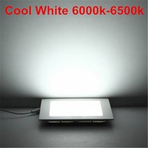 파워딜 Ac/dc 12 v/24 v 울트라 얇은 디자인 3 w 6 9w12w 15 25 led 천장 recessed 그리드 downlight 광장, 03 Cold White_14 24V 25W