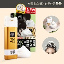 미쟝센 일체형 거품염색약 새치커버 거품염모제, 에너지보이 스토어 1, 미쟝센쉽고빠른거품염색6N밝은갈색40g