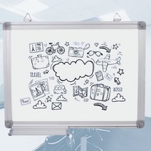 벽걸이 미니 화이트보드 사무실 게시판 자석 칠판 메모판 보드판, 사이즈