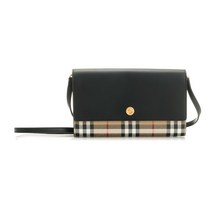 [명품]버버리 23FW 한나 체크 크로스백 아카이브베이지블랙 8058001 1188677680526276