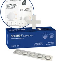 (23.06.23까지) 락토글로우 구강유산균 30정 2개 치아영양제 잇몸