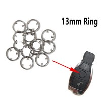 벤츠마크 메르세데스 벤츠 교체용 원격 자동차 키 로고 스티커 13MM 엠블럼 휘장, 02 B_02 20PCS