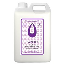 [아유라피] 소프트 마사지오일 (라벤더향) 타이/경락/스포츠 5리터, 5000ml, 4개