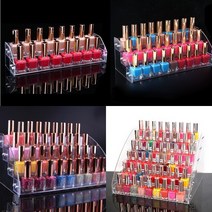 아크릴 매니큐어 진열대 정리함, 2단 x 1