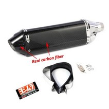 오토바이 배기 파이프 머플러 요시무라 이스케이프 모토 DB 킬러 포함 혼다 PCX125 FZ6 Tmax Z900 닌자 400 S1000RR G 310 51mm, F