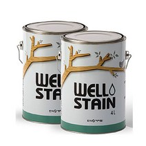 오일스테인 나무 우드 목재 방부목 페인트 코팅 방수 4리터, 호두나무