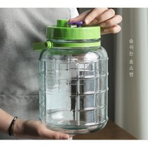 매실주 모과주 과실주 가스배출 효소병 술보관용기, 1개, 01. 숨쉬는 효소병 3L(색상랜덤)