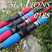 MEN피싱 바다 루어낚시대 선상 쭈꾸미대 문어대 오징어대 갑오징어대 바다낚시, 스피닝-파랑