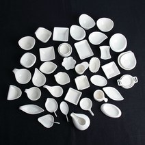 종지모음_미디움/스몰사이즈 종지와 핑거푸드용 종지, M13_납작조약돌 종지, 1size