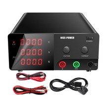 2023산업용 30V 가변 스위칭 DC 직류 실험실 전원 장치 15V 100V 5A 디지털 전압 조정기 배터리 충전 도금, 02 BlAC 교류k_03 60V10A