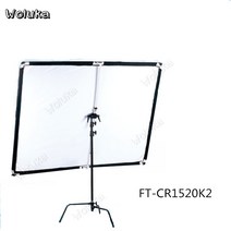 접이식 반사판 보드 150*200 cm 휴대용 플래그 FT-CR1520K2 들고 패널 광고 스튜디오 키트 cd50 t10, 한개옵션0