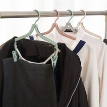 접이식 거치대 니트 셔츠 걸이 다용도 옷걸이 4개 set정장옷걸이 플라스틱옷걸이 코트옷걸이 옷거리 옷거치대 아이디어옷걸이 아이방옷걸이 양복옷걸이 티셔츠옷걸이 튼튼한옷걸이, 그린