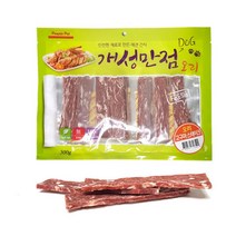 5팩 큐브 300g) 비글 칭찬 육포 먹이기편한간식 고기간식 져기 훈련용간식 강아지간식 강아지저키 산책간식, 1개
