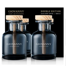 지오바니 차량용 디퓨저 150ml x 2종 세트, 블랙체리, 2세트