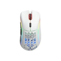 Glorious Model D 무선 Optical Honeycomb RGB 게임용 마우스 매트 화이트