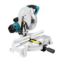 지파 슬라이딩 각도 절단기 톱 고속 금속 알루미늄, 2150W 기어 M11255 스윙 헤드 베벨