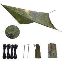 타프 awning 방수 tarp tent shade 초경량 정원 캐노피 차양 야외, 위장, 230x210cm