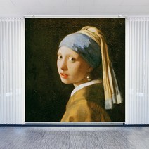 웰텍스 암막 방염 실사롤스크린 명화 UV프린트 고흐 모네