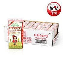 남양유업 남양 아인슈타인플러스 딸기 멸균우유120mlx24팩, 필수선택/단품