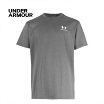 [언더아머] 남성 UA 로고 엠브로이더드 헤비웨이트 반팔티셔츠 (1373997-012)