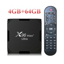 듀얼 와이파이 BT HDR 울트라 TV 박스 안드로이드 11 암로직 S905X4 쿼드 코어 4GB 64GB AV1 8K 미디어 플레이어 셋톱 박스 X96 MAX Plus 2GB 1, 26.Au 플러그  4GB 64GB