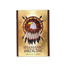 황금 Lenormand 오라클 카드 운세 운세 타로 데크 가족 파티 레저 테이블 게임 PDF 가이드 북, 15 Shamanic Medicine