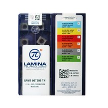 LAMINA 100% SPMT SPMT12T308 LT30 SPMT09T308 TN 킹 드릴 U DC9800 인덱서블 U드릴용 등급, [01] SPMT12T308 LT30