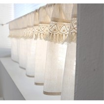 작은창문 미니커튼 사생활보호 가림막천 수납장 주방창문 주방데코 숏커튼 여자방 원룸 반커튼 주방커튼