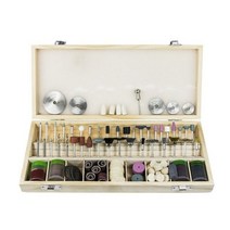 드러멜 드레멜 다용도조각기 미니 전기 드릴 멀티 로터리 공구 액세서리 세트 용 연삭 연마 회전 키트, 242pcs(BOX)