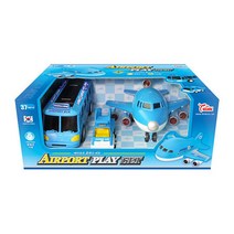 남아 공항 탑승 놀이 리무진 버스 비행기세트 4세 IQ