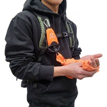 액트 캠팩타올-가성비 쩌는 휴대용타올/등산타올/땀수건 품질지존, 오렌지