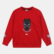 유솔 ULMA21105 남아 봄 가을 마블 어벤져스 블랙펜서 고주파 맨투맨_강남점