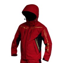 퀴마 JW-7066 익스트림 디쎈드 낚시복 레드_블랙, 105