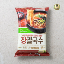 라이브잇 풀무원 장칼국수 2인분, 7개, 439g