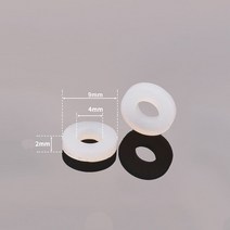 개스킷 O-링 씰링 링거 플랫 실리콘 고무 와셔 배관 수도꼭지 1/4 "3/8" 1/2 1 "실리콘 10, 01 9mm