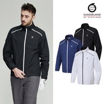 선덜랜드 선덜랜드 남성 SOS 올심실 스탠드 비옷점퍼 - 16151WR45, 블랙