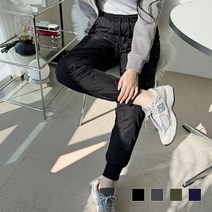 우모복 우모바지 패딩팬츠 여성 다운팬츠 조거 겨울 방한 캠핑