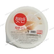 햇반 즉석밥 작은공기, 130g, 12개