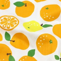 의류 재봉 천레몬 애플 코튼 천 패치 워크 원단 의류 드레스 DIY 침구 퀼트 재봉용 160cm x, 04 A