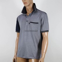 ITR-T06 투톤티셔츠 반팔티 단가라카라 남자티셔츠, 2XL