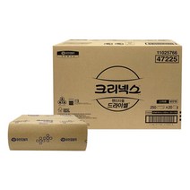 크리넥스 47225 드라이셀 핸드타올 스마트 F250, 20팩, 250매