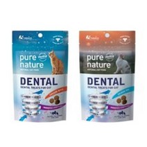 1+1 퓨어네이쳐 캣 고양이 덴탈스낵 치아관리 70g, 5개, 연어맛