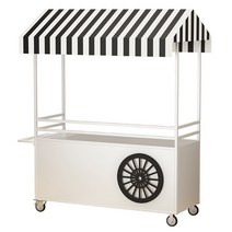 이동식 가판대 행사 매대 메탈랙 부스 판매대 진열대, 상세이페이지 참고, 핑크색 (소) - 크기 사진참조