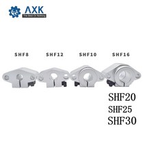 3d 프린터 부품 선형 레일 샤프트 지원 8mm 1pc Shf8 Shf10 Xyz 테이블 Cnc 라우터 불가, 08 SHF30