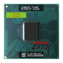 인텔 코어 듀오 T2600 SL8VN SL9JN 2.1 GHz 듀얼 코어 듀얼 스레드 CPU 프로세서 2M 31W 소켓 M / mPGA478MT