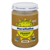 마라나타 피넛 버터 크리미, 454g, 1개