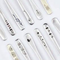 한일스텐레스 국산 10인 수저 세트 모음 집들이 선물, 숟가락 10p + 젓가락 10p, 14. 매화 10인