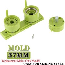 프레스기계 버튼 배지 메이커 기계 DIY 공예 핀 제작 펀치 프레스 25mm 32mm 37mm 44mm 58mm, 37MM Mold(Only Mold)