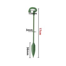 원예 용품 농업 원예용나비 난초 다육 식물 야채 스탠드 지지대 정원 6 개 12, 6pcs, 17cm, 01 17cm_01 6pcs