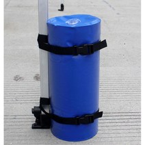 천막 테이블 고정 물주머니 캠핑 파라솔 그늘막 의자 이벤트용 텐트 캐노피 축제용 태풍 받침대 행사용 운동회용 소풍용 바람막이 지지대, 1개, 블루소형